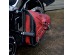3D Skull Red with Black Top Leather Swingarm Left Single Bag for Harley Davidson Breakout 2018 onwards
